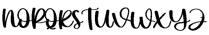 The Santa Font UPPERCASE