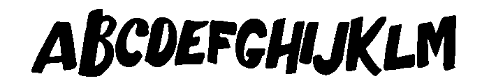 The Scary Movie FONT