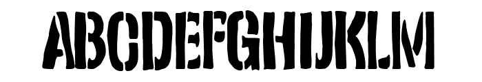 The School Army Font UPPERCASE