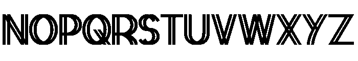 The Secretary Font UPPERCASE