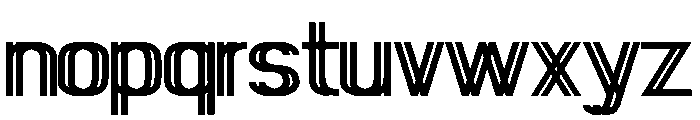 The Secretary Font LOWERCASE