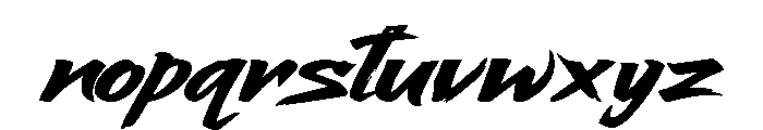 The Shamanic Circle Font LOWERCASE