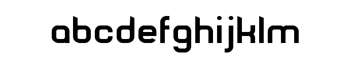 The Shift Font LOWERCASE