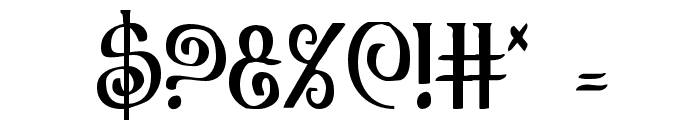 The Shire Condensed Font OTHER CHARS