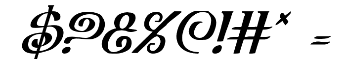 The Shire Italic Font OTHER CHARS
