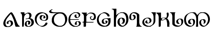 The Shire Font UPPERCASE