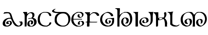 The Shire Font LOWERCASE