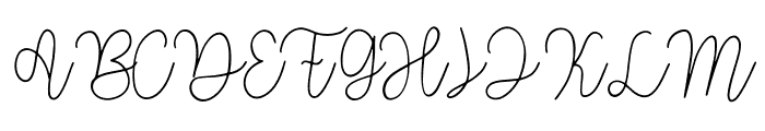 The Signature Font UPPERCASE