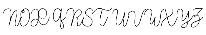 The Signature Font UPPERCASE