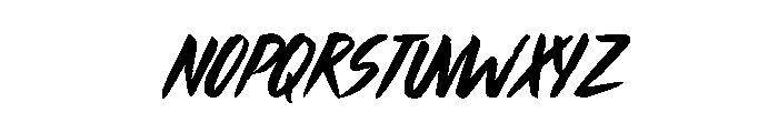 The Silent Night Font UPPERCASE