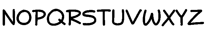 The Simple Life Font UPPERCASE