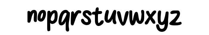 The Simsong Font LOWERCASE