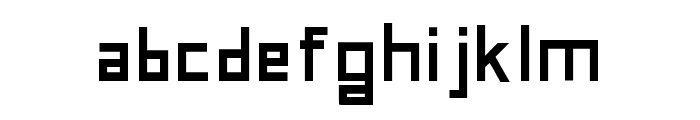 The Slavic Font Regular Font LOWERCASE