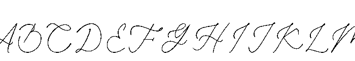 The Smooth Font UPPERCASE