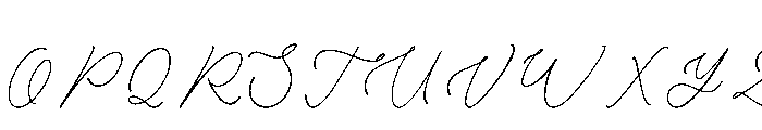 The Smooth Font UPPERCASE