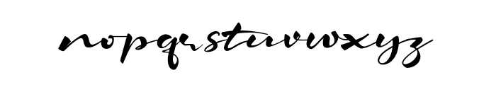 The Starlight Font LOWERCASE