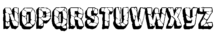The Stone Tribes Font UPPERCASE