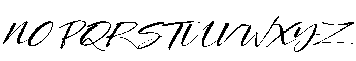 The Strange Girl Font UPPERCASE