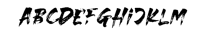 The Stranger Personal Use Only FONT