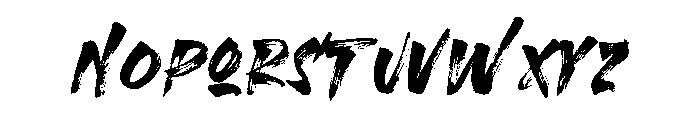 The Stranger Personal Use Only Font LOWERCASE