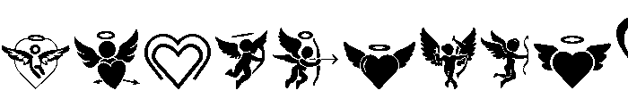 The Stupid Cupid ST Font LOWERCASE