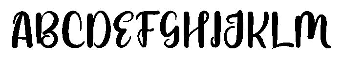 The Sunshine Font UPPERCASE
