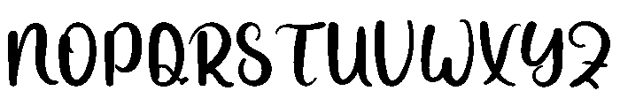 The Sunshine Font UPPERCASE