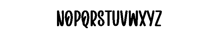The  Sunshines Font LOWERCASE