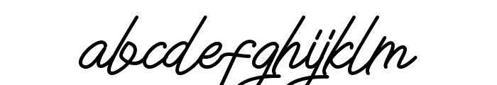 The Sweet Teddy Font LOWERCASE