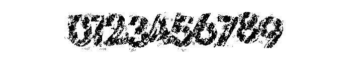 The Thrill Of The Kill2 Font OTHER CHARS