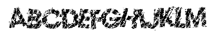 The Thrill Of The Kill2 Font UPPERCASE