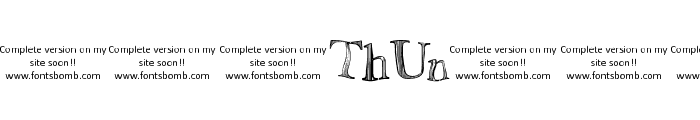 The Unknown [uncomplete_version] Font UPPERCASE
