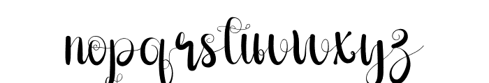 The Valentine Font LOWERCASE