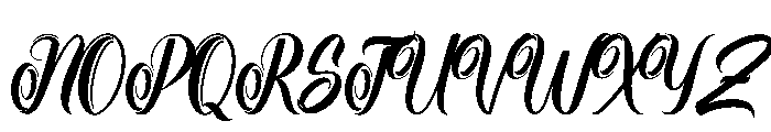The Valentino Font UPPERCASE