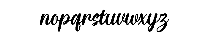 The Valentino Font LOWERCASE