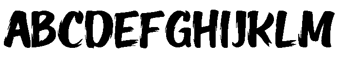 The Vicious Circle Font UPPERCASE