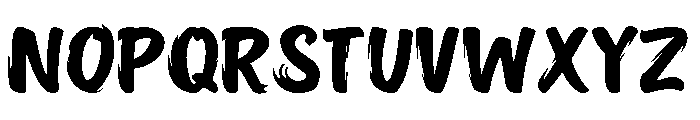The Vicious Circle Font UPPERCASE