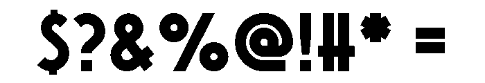 The Visitor Font OTHER CHARS