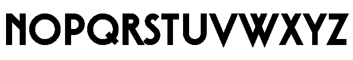 The Visitor Font LOWERCASE