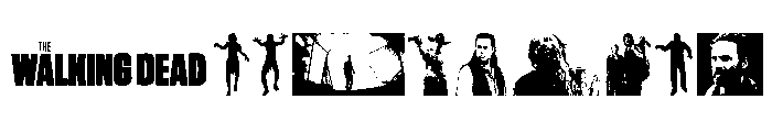 The Walking Dead Font OTHER CHARS