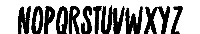 The Watcher Font UPPERCASE