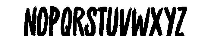 The Watcher Font LOWERCASE