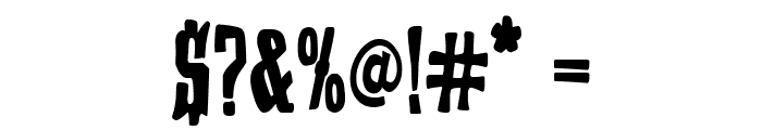 The West Undertaker Font OTHER CHARS