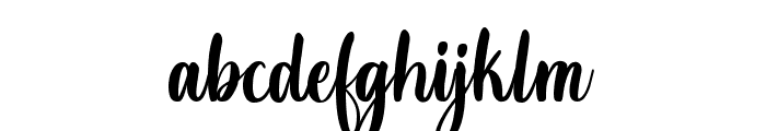 The Whisker Font LOWERCASE