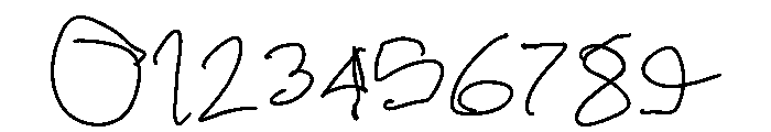 The Writer Font OTHER CHARS