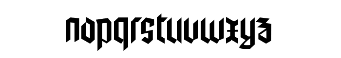 The Youthic Font LOWERCASE