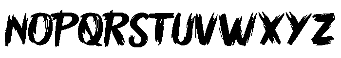 The Zombie Birds Font LOWERCASE