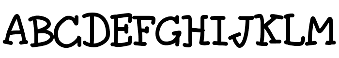 The fragile wind Font UPPERCASE