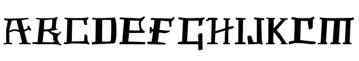 The-sky-of-light Font UPPERCASE