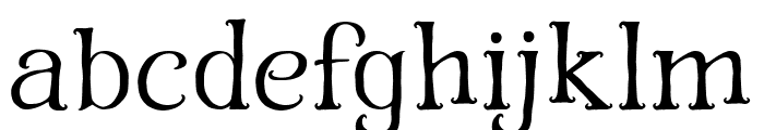 The spokill free version Regular Font LOWERCASE